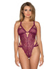 Dreamgirl Lingerie style 10551 Crotchless Strappy Lace Teddy